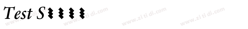 Test S字体转换